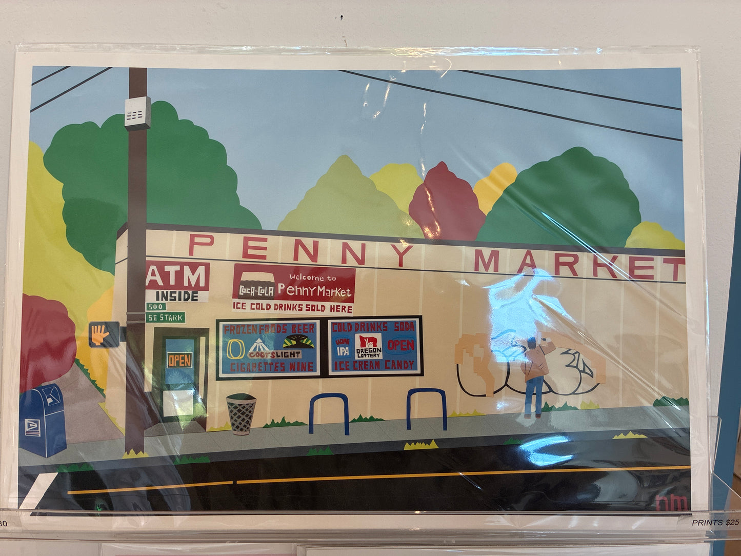 Penny market 13x19 print