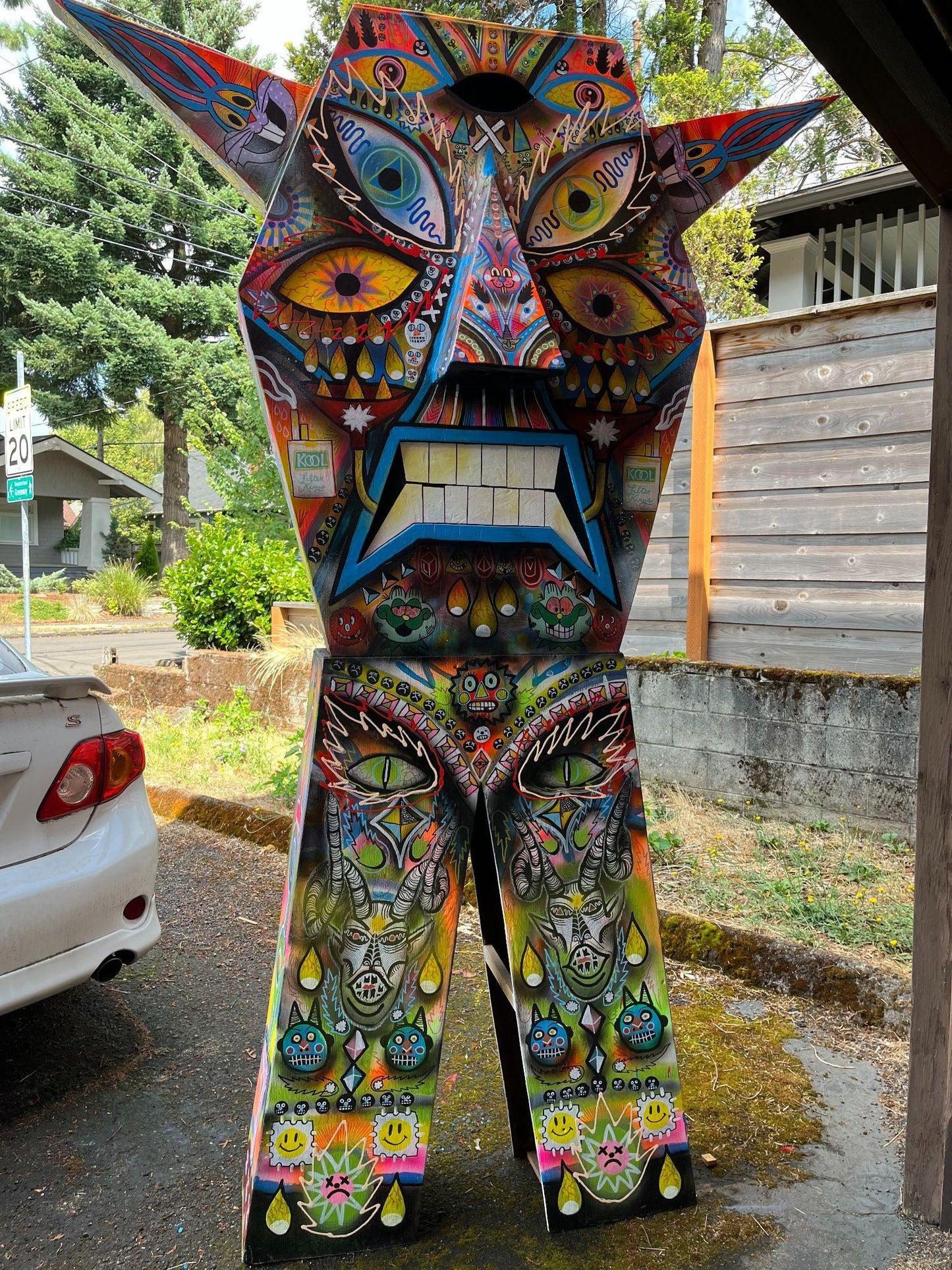 Dan McMullen - wood sculpture