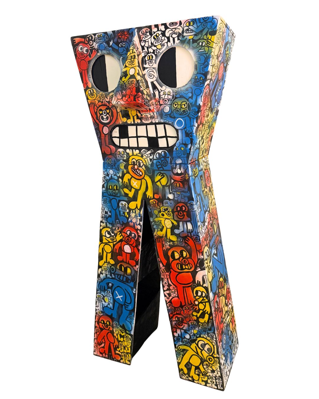 Mr Walton - wood sculpture