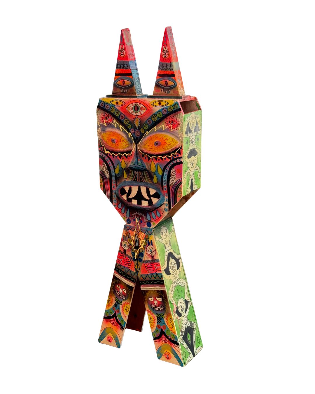 Ron - wood sculpture