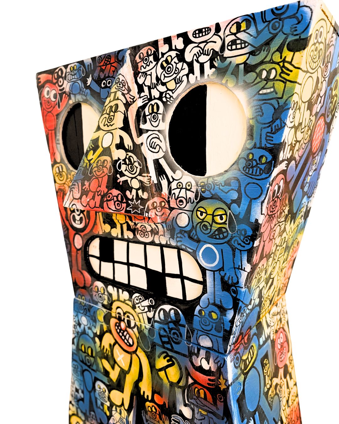 Mr Walton - wood sculpture