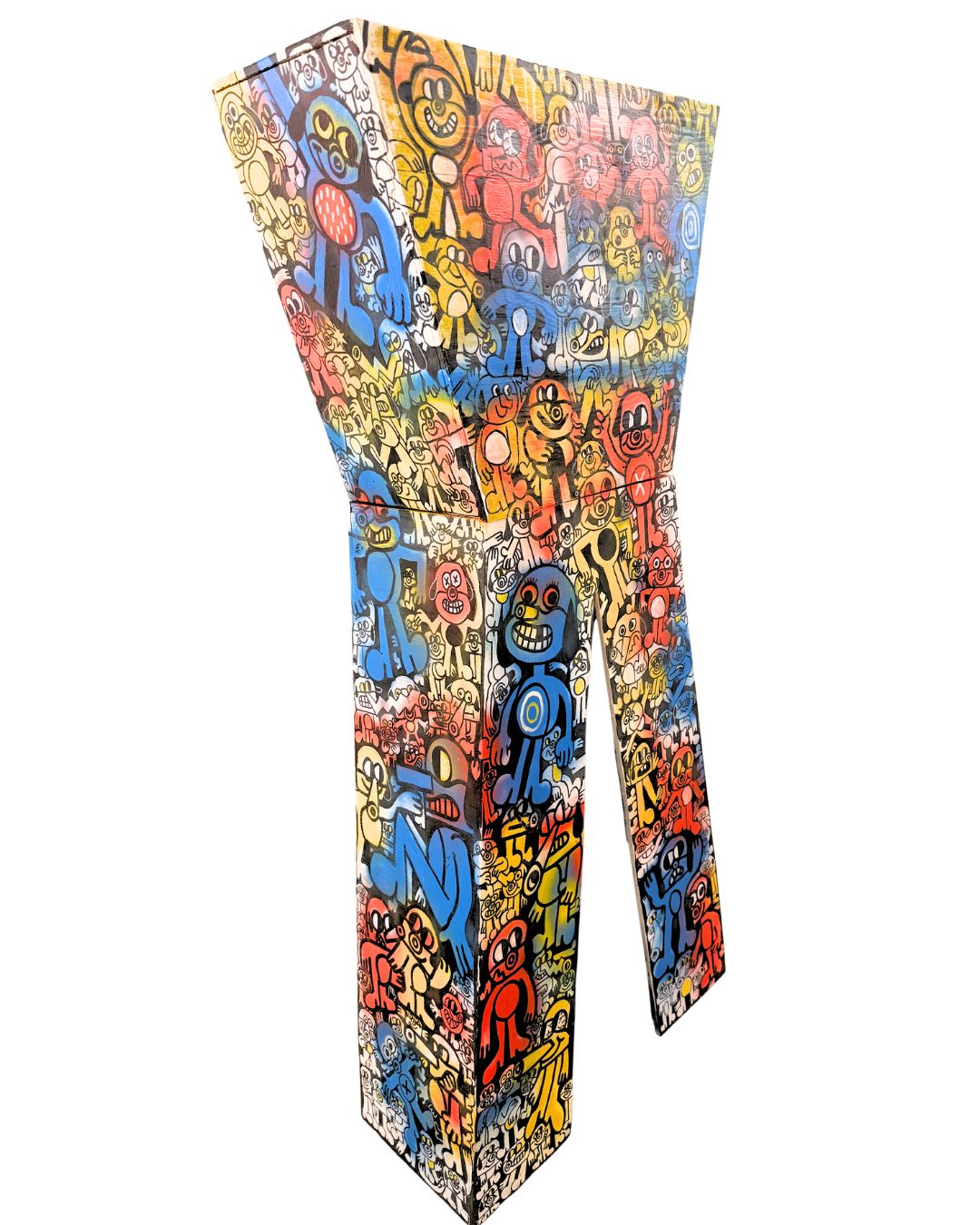 Mr Walton - wood sculpture