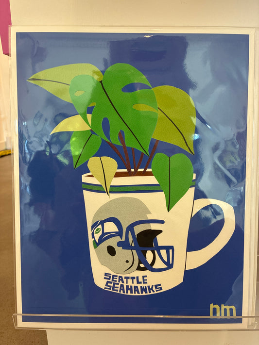 Seahwaks print 11x14