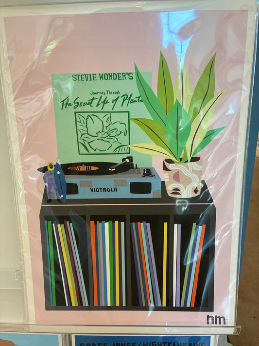 Stevie wonder print 13x19