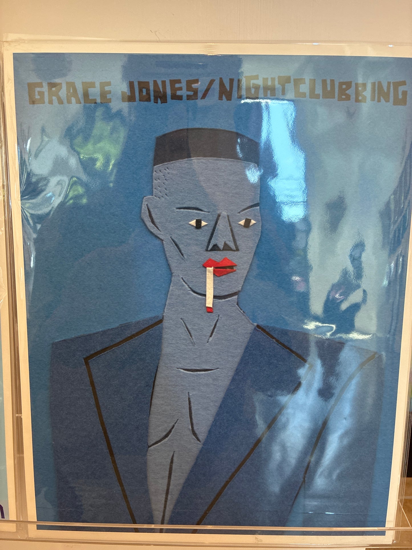 Grace jones print 11x14