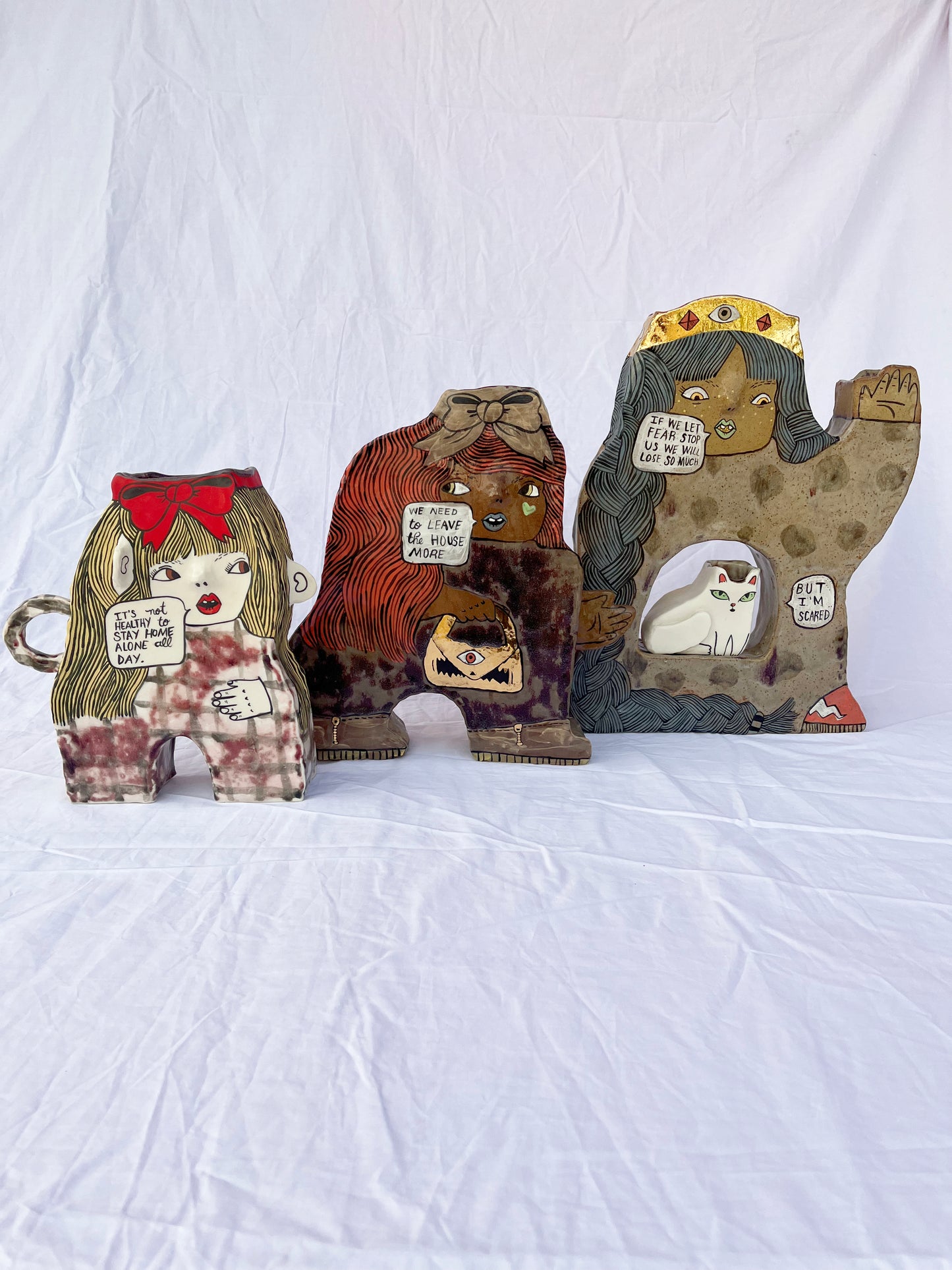 The Walkers (group), sculpture