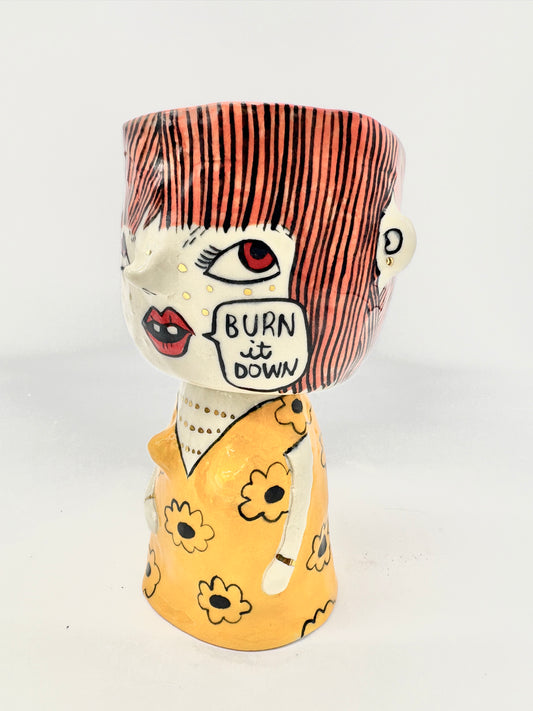 “Burn it down”, diversity of tactics vessel