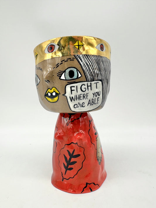 “Fight where you are able”, diversity of tactics vessel