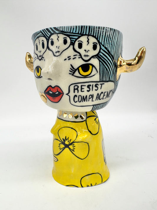 “Resist complacency”, diversity of tactics vessel